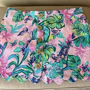 Lilly Pulitzer Skirts | Lilly Pulitzer Mermaid In The Shade Mini Skort